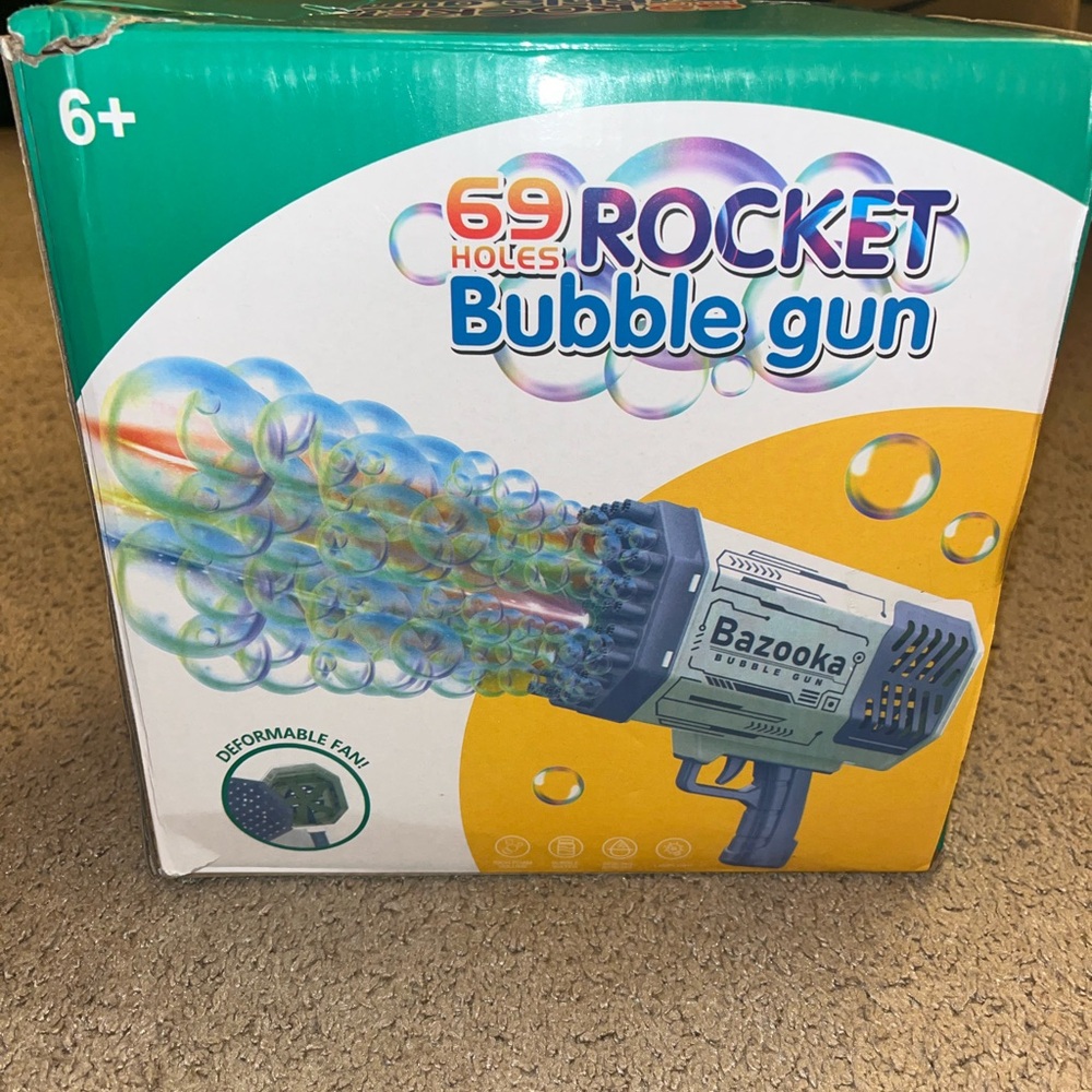 Bubble Rocket Gun